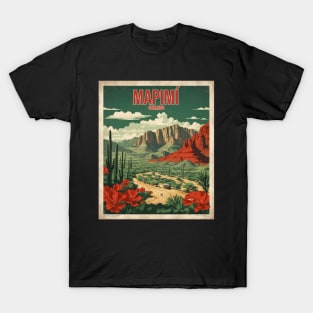 Mapimi Durango Mexico Vintage Tourism Travel T-Shirt